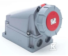 Pce FIKSUOTOS MAITINIMO 63A/5P/400V PTWIST IP CHOKER