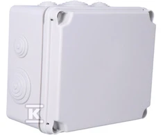 PCE ŠVIESOS dėžė 180x155x95mm 10 krūtinės angina IP67 - EV- 171