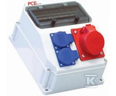 PCE Stacionarus skirstomasis skydas tipas Lublin 9M 16 / 5 2GS 230V IP54 ECOLEN (90EKO007)