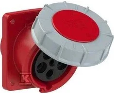 Elteco Pce SLIGHT PLOKŠTĖS LIZDAS 63A/5P/400V PTWIST IP6