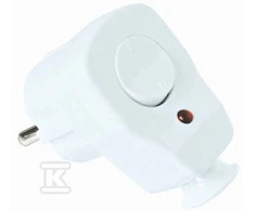 Pce PLUG.ANG.1F 10/16A/3P/230V LED IR IŠJUNGTA