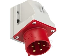 Elteco PCE PCE Fiksuotas imtuvo maitinimo kištukas IP44 16A 5P 400V 515-6