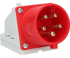 Pce KIŠTUKAS.IMtuvas.FIKSUOTAS 32A/5P/400V IP44