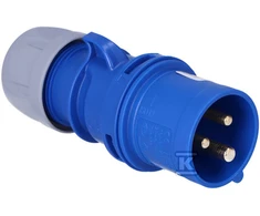Pce PLUG FORWARD 16A/3P/230V SHARK IP44