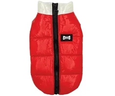 Šunų Drabužiai - Pchełka Lidia Raudona S 5–10 kg 36–40 cm Krūtinė 23–27 cm Kaklas