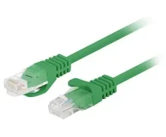 PCU6-10CC-0025-G PATCHCORD KAT.6 UTP 0.25M Žalias FLUKE PASSED LANBERG