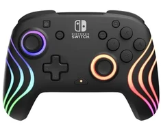 PDP Afterglow Wave juodas USB žaidimų pultas analoginis/skaitmeninis Nintendo Switch, Nintendo Switch Lite, Nintendo Switch OLED
