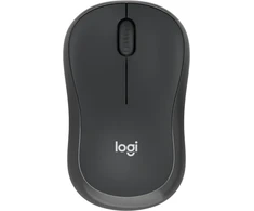 Belaidė kompiuterio pelė Logitech M240 Silent Bluetooth Mouse, grafito spalvos + Studio Series pelės kilimėlis