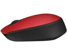 Pelė Logitech M171 910-004641 (optinė; 1000 DPI; spalva raudona)