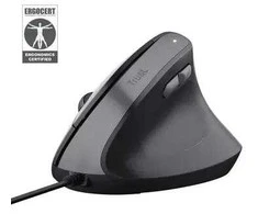 Pelė TRUST BAYO II ERGONOMIC Pelė BLK (25144)