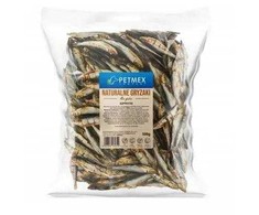 Gyvūnų skanėstas - PETMEX Dried Sprats Dog Treat 500g Hypoallergenic Grain-Free
