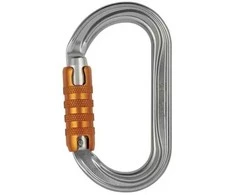 JAV Petzl OK Triact-Lock ovalus automatinis karabinas