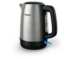 Philips „Daily Collection“ metalinis virdulys, 1,7 l – spyruoklinis dangtelis ir indikatorius
