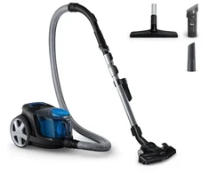 Philips | Dulkių siurblys | PowerPro Compact FC9331/09 | Bez worka | Galingumas 900 W | Talpa na kurz 1,5 L | Juodas