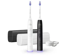 Philips HX7419/01 elektrinis šepetėlis Suaugusiesiems Soninis dantų šepetėlis Juodas, Baltas