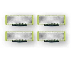 PHILIPS QP 240/50 vieno ašmens pakaitiniai peiliukai (4 vnt.)