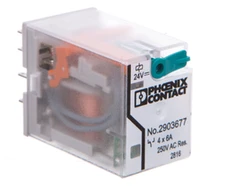 Phoenix Contact 2903677 Relė, pramoninė, 4P 6A 24V DC REL-IR4/LDP- 24DC/4X21 2903677 /10vnt./