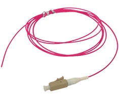 Pigtail MM OM4 1G 50/125 LC kištukas, 2 m ilgio "EASY STRIP" ALANTEC