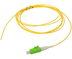 Pigtail SM 1J 9/125 (G.657.A1) LC/APC kištukas, 2 m ilgio LSOH ALANTEC