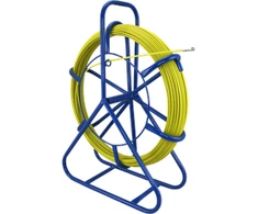 Q-LANTEC stiklo pluošto kabelio traukiklis FRP Ø4,5 mm, 50 m be ratų