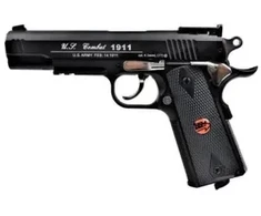 BRUNI 816 US Combat 4.5 mm BB airsoft pistol, 20-round CO₂ magazine, iki 17 joules
