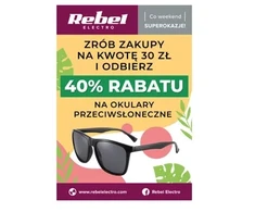 Plakatas Rebel Electro – Akcija akiniams