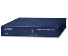 Planet VC-234 łącza jungiama į tinklą Zarządzany Fast Ethernet (10/100) Juodas 1U