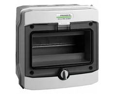 Noark Noark 113262 montavimo korpusas, montuojamas ant paviršiaus IP65 1X6MOD PHS 6T baltas