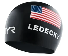 Plaukimo kepuraitė TYR Usa silc cap ledecky vieno dydžio