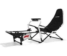 Playseat Challenge DD – F1 universali žaidimų kėdė, apmušta sėdynė, juoda