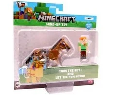 Pmi Kids World MINECRAFT S2 3D UŽVEDAMASIS ŽAISLĖLIS – ALEKSAS IR ARKLYS