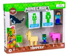 Pmi Kids World MINECRAFT S2 FIGURES - 8 PACK DELUXE BOX (ASSORTMENT)