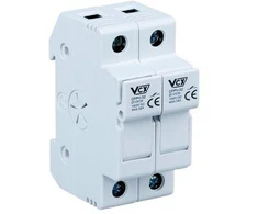 2 polių saugiklių bazė VCX CF PV32 2P