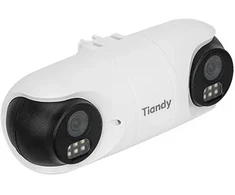 TC-C32RN IP kamera Tiandy su dvigubo vaizdo įrašymo 2x 2Mpx specifikacijomis: I5/E/Y/QX/2.8MM/V4.2