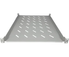 Alantec fiksuota lentyna 19" 1U, 550 mm gylis, spalva pilka, 4 tvirtinimo taškai (SA-P-19-1U-550-4-S)