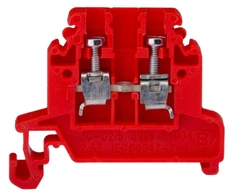 Pokoj Se A11-8107 Bėgelio jungtis 0,5-2,5 mm2 raudona ZG-G2,5 A11-8107