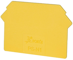 Pokoj Se A41-8111 Galinė plokštelė PS-N1 1 mm geltona A41-8111