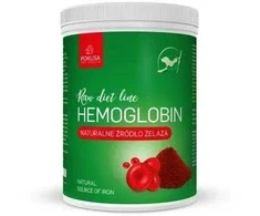 Gyvūnų papildas - POKUSA RawDietLine Hemoglobinas 800g Be glitimo Be cukraus