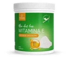 Priedas - POKUSA RawDietLine Vitaminas E milteliai šunims ir katėms 300g