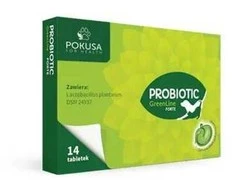 Priedas - POKUSA Probiotic Forte GreenLine šunims 14 vnt.