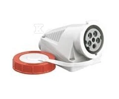Polam Nakło Fiksuotas lizdas 63A 3P + N + Z IP67 izoliuotas 220 / 380V 2666- 138