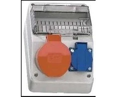 Polam-Nakło Tarel Maitinimo lizdas 16A 3P + N + Z, 10 / 16A 2P + Z 6263-130