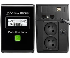 POWERWALK VI 800 SW FR Power Walker UPS Line-Interactive 800VA 2x PL 230V, PURE SINE, RJ11/RJ45,USB,LCD