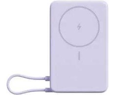 Powerbank Xiaomi Magnetic 10000mAh su podstawką violetinė