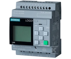 Siemens LOGO! 24CE, logiczny moduł, display PU/I/O: 24V/24V/24V transistor, 8DI (4AI)/4DO