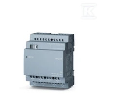 „Siemens Modulis“ skaitmeninis įėjimas/išėjimas 230 V nuolatinė srovė/relė su logotipu! DM16 230R (6ED1055-1FB10-0BA2)
