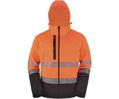 Prof HI-VI (FLUO) SOFTSHELL ORANŽINĖ M. striukė