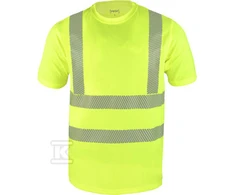 Prof HI-VI (FLUO) MARŠKINĖLIAI GELTONI XXL