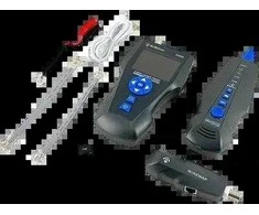 Profesionalus tinklo ir koaksialinio kabelio testeris su TDR matavimu, PING testu, PoE ALANTEC