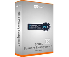 „Sonel“ programinė įranga „SONEL Electrical Measurements“ 6 /protokolo kūrimas/ WAPROSONPE6